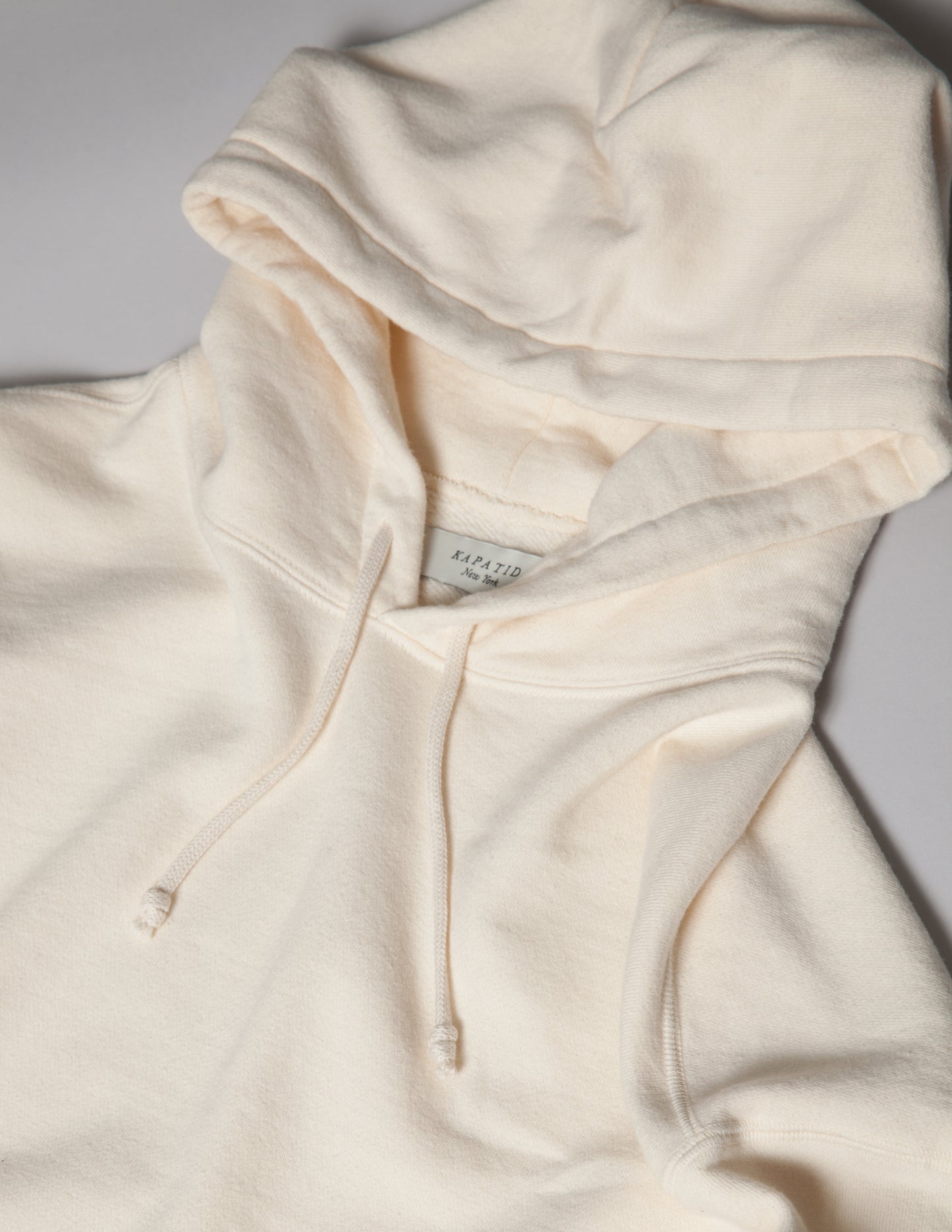 Kapatid - Made in Japan Hoodie in Cream - Detail